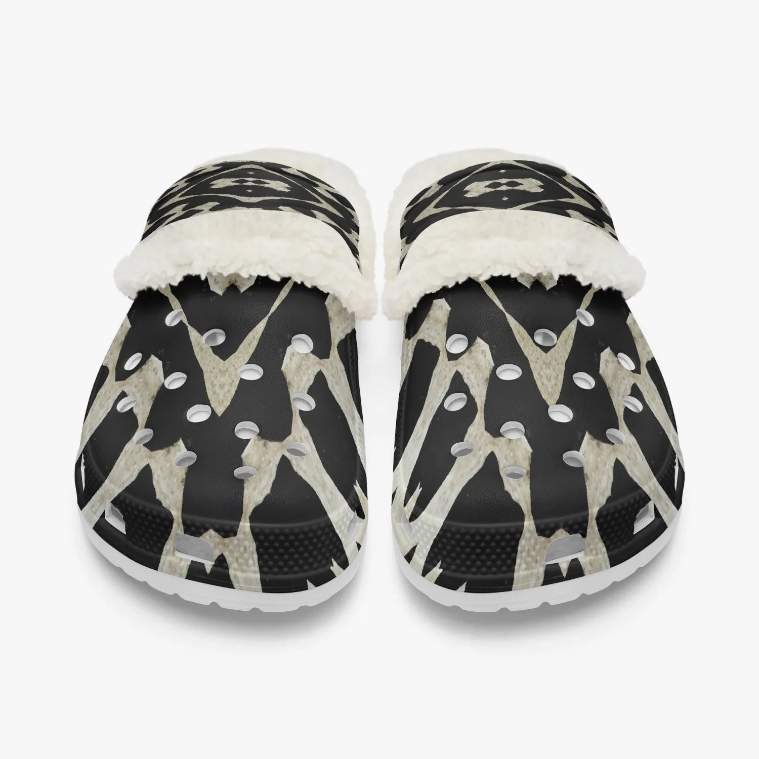 475. Lined All Over Printed Clogs