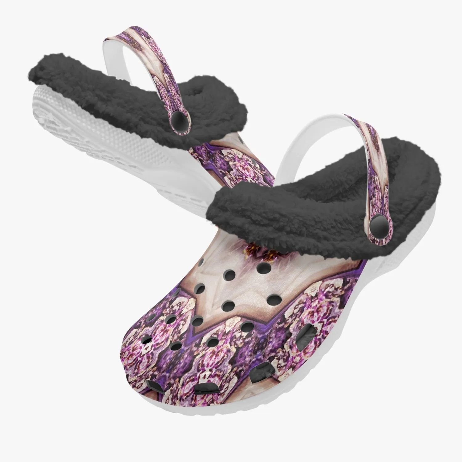 475. Lined All Over Printed Clogs