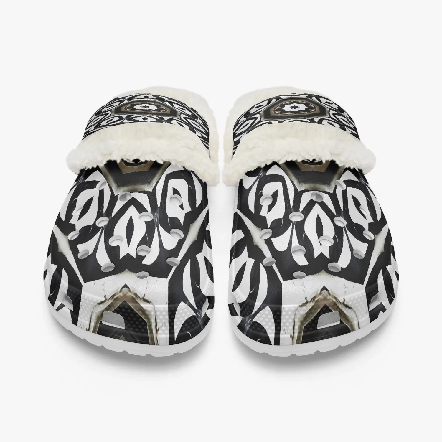 475. Lined All Over Printed Clogs