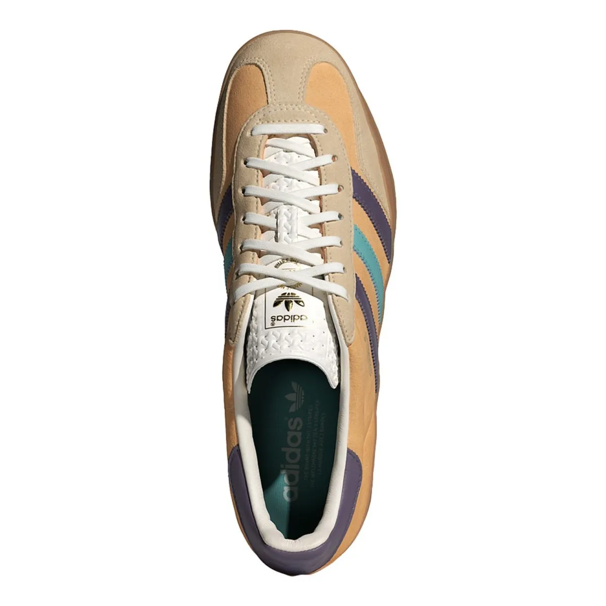 Adidas Women's Gazelle Indoor Glow Orange F19/Shadow Violet/Off White