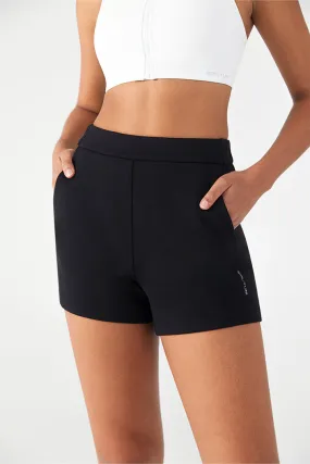 AeroChic™ Scuba Biker Running Short for Women with Side Pockets