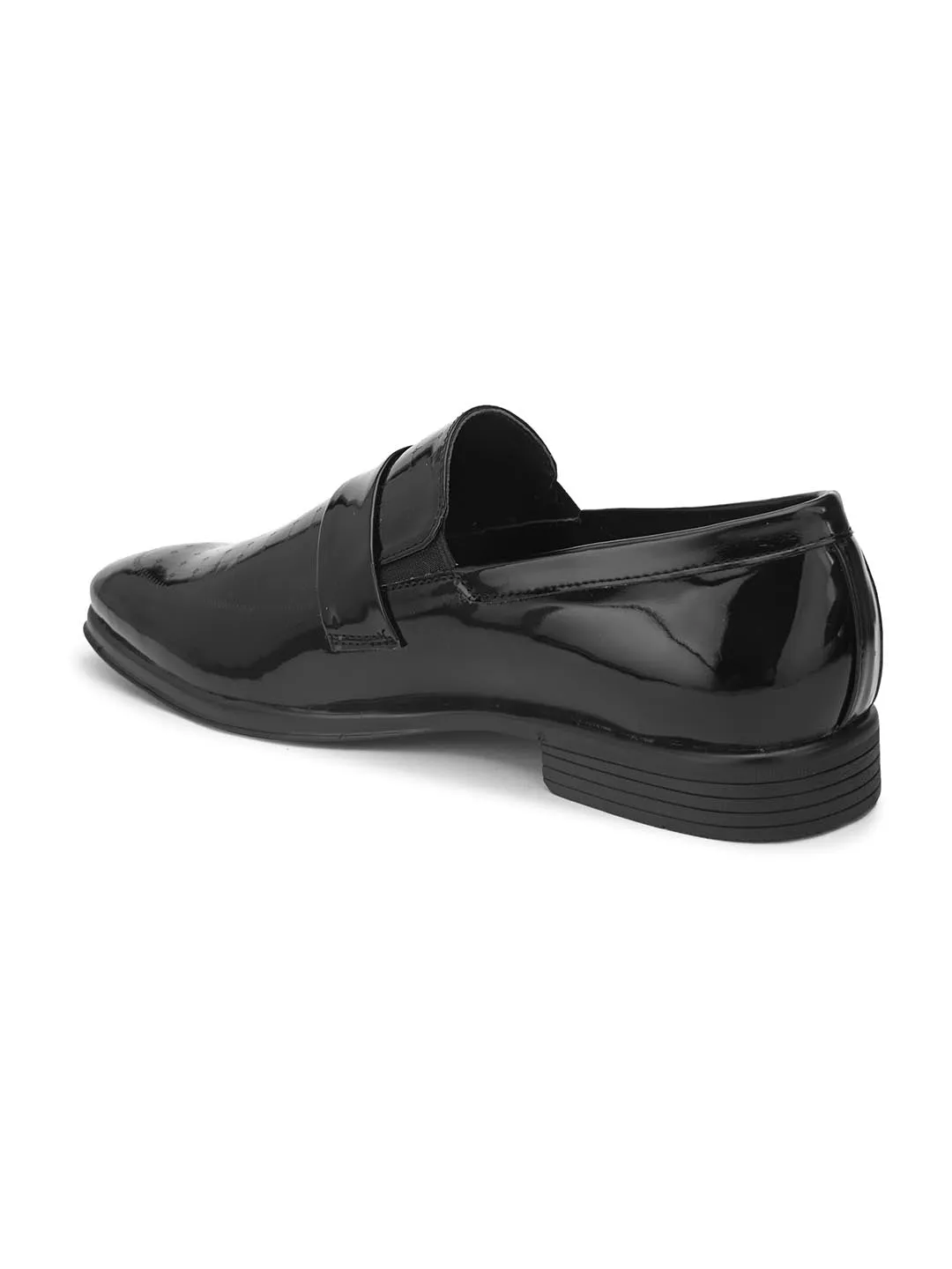 Alberto Torresi Mens Elegant Synthetic Black Formal Shoes – Stylish & Comfortable Design for Any Occasion