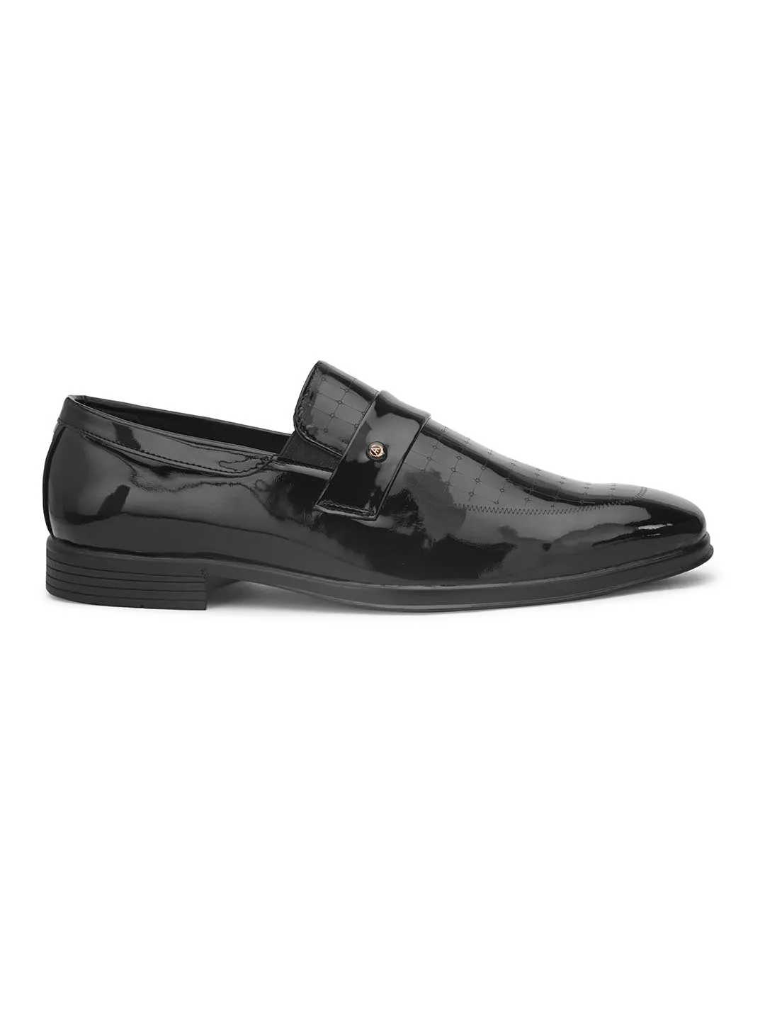 Alberto Torresi Mens Elegant Synthetic Black Formal Shoes – Stylish & Comfortable Design for Any Occasion