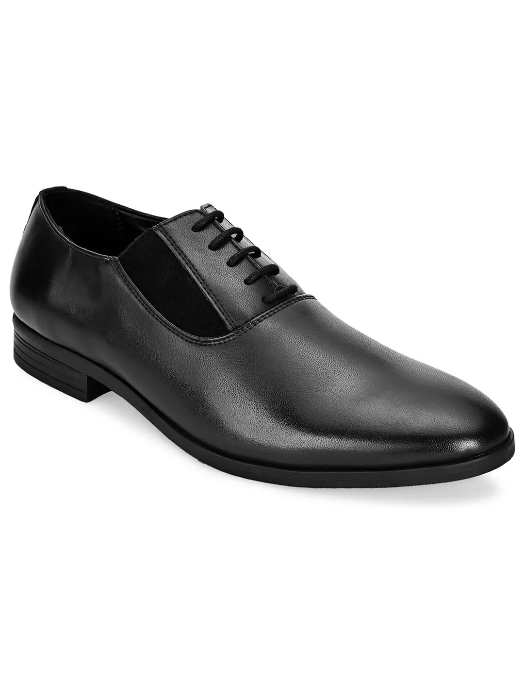 Aster Black Formal Shoes