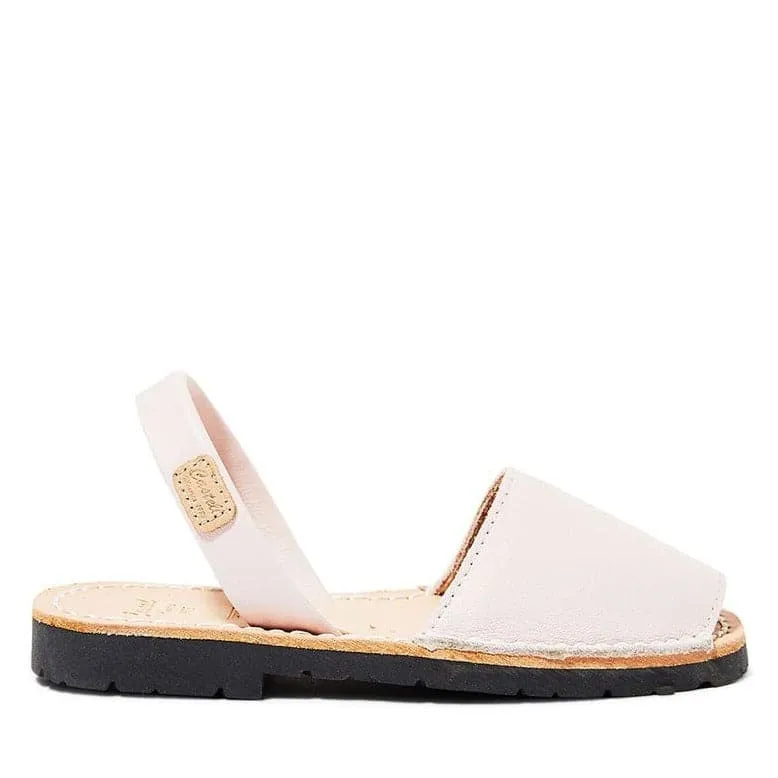 Basic Open Toe Leather Menorcan Sandal For Kids - Iker 1097 Ciervo