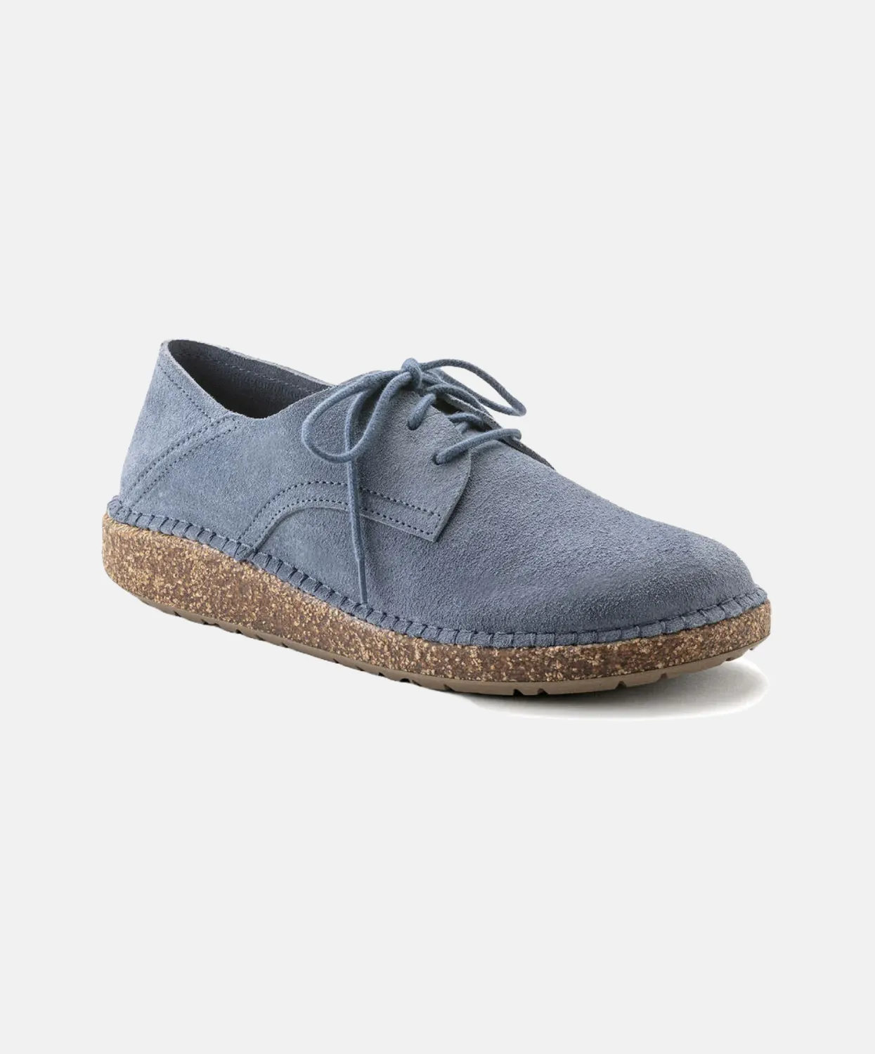 Birkenstock Gary Suede Leather Blue Shoes