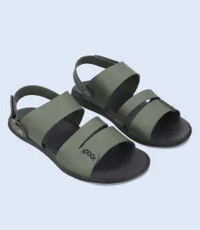 BM5621-OLIVE-Men Casual Sandal