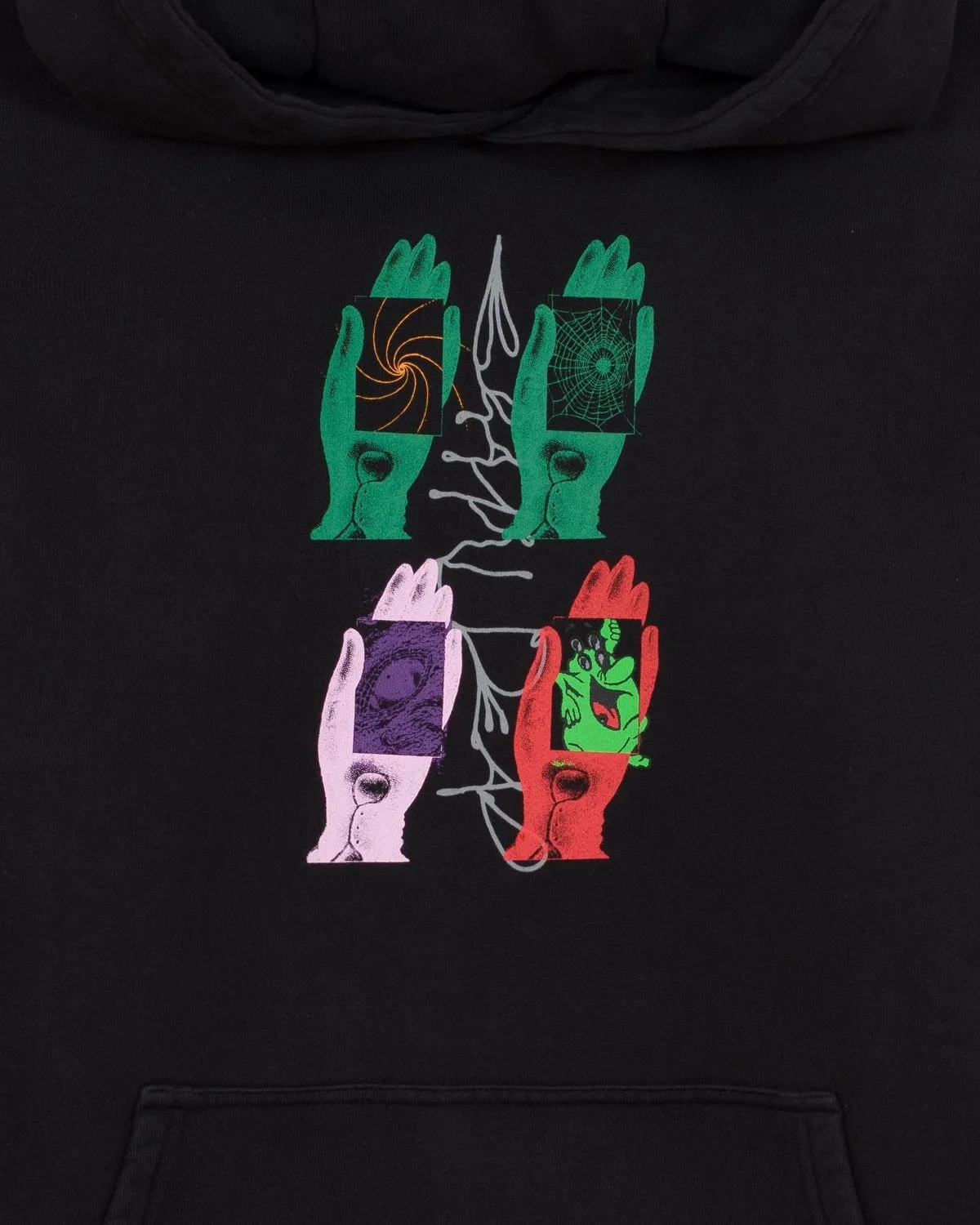 Brain Dead Throwing Hands Hoodie