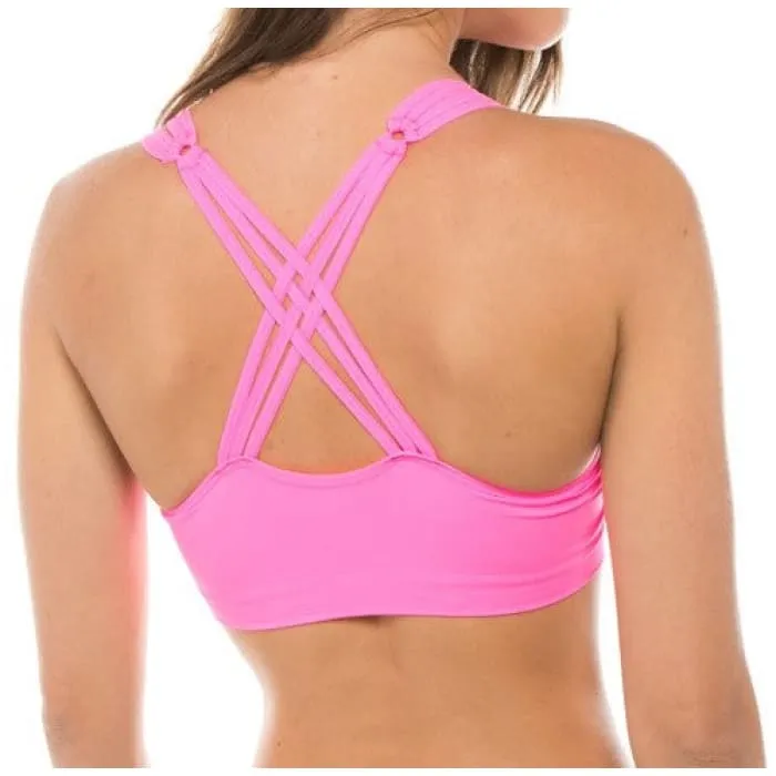 Bright Orange Sport/Sleep Bra