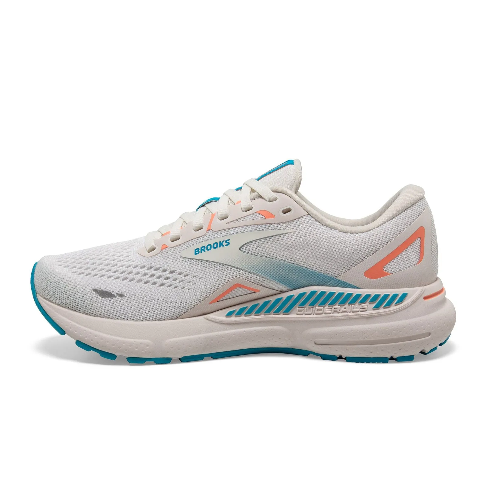 Brooks Adrenaline GTS 23 Running Shoe (Women) - Coconut/Papaya/Blue