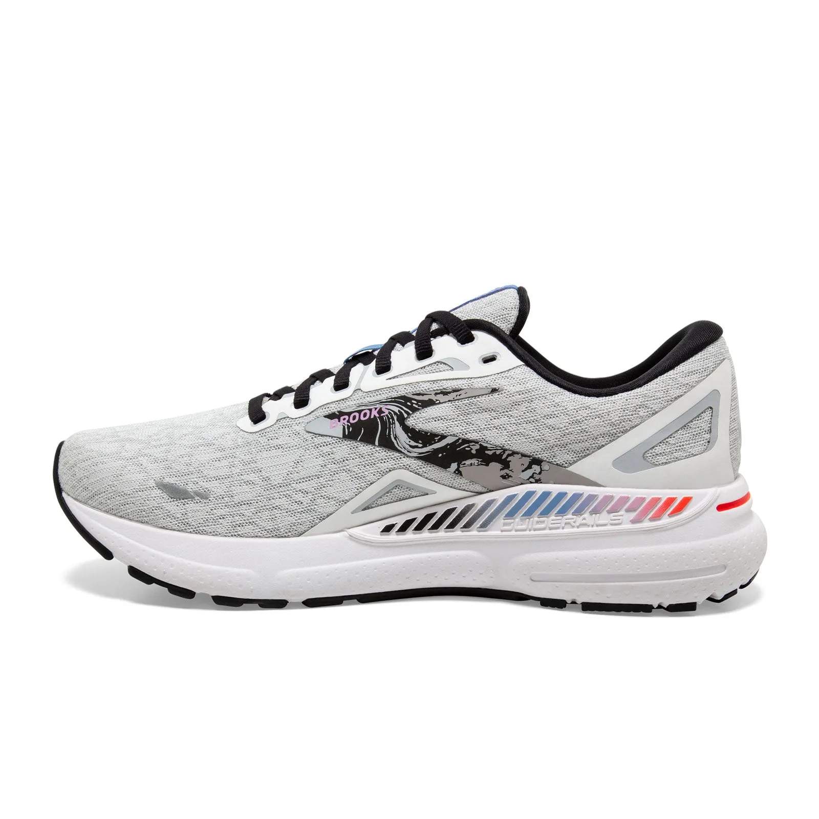 Brooks Adrenaline GTS 23 Running Shoe (Women) - White/Black/Orchid Bouquet