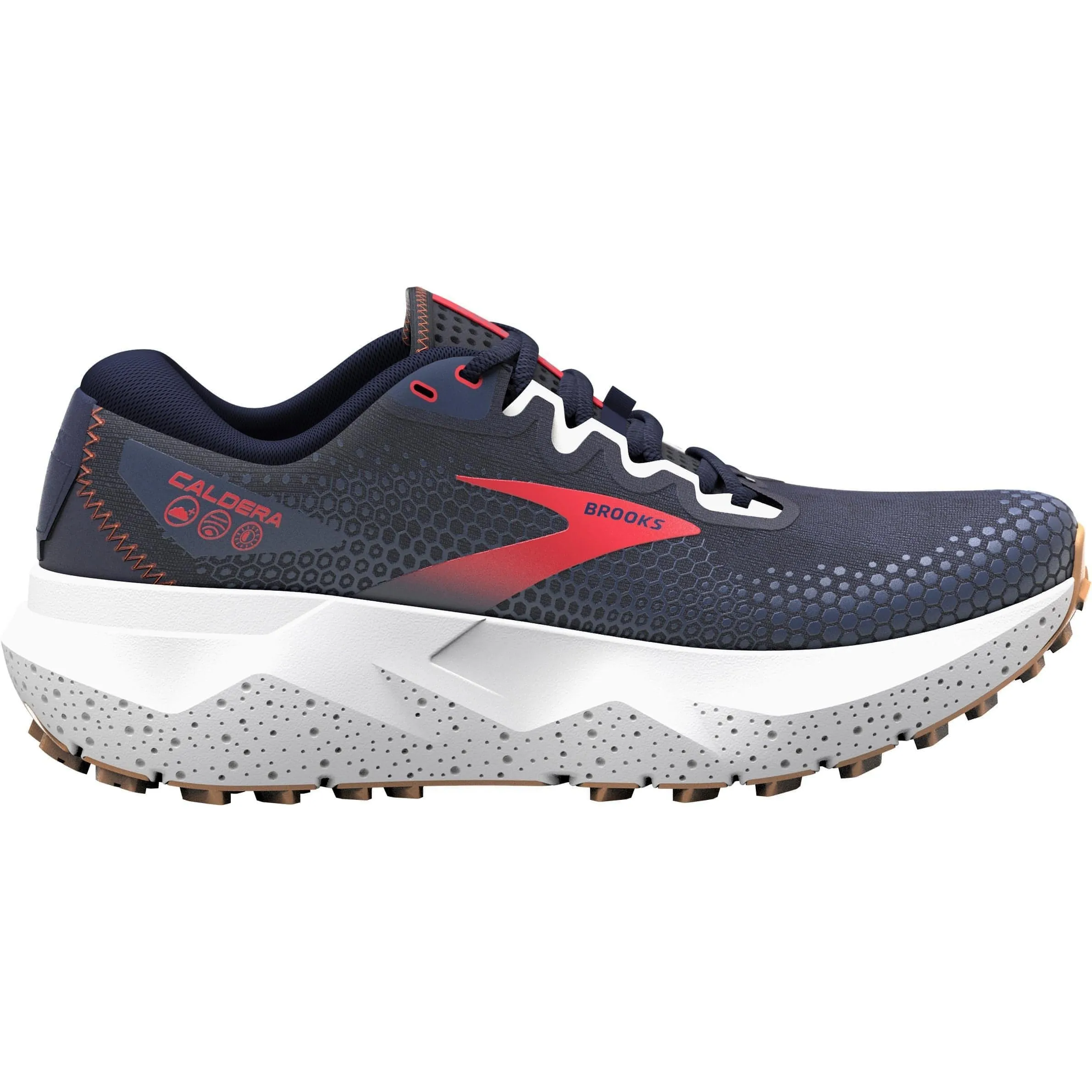 Brooks Caldera 6 Womens Trail Running Shoes - Navy