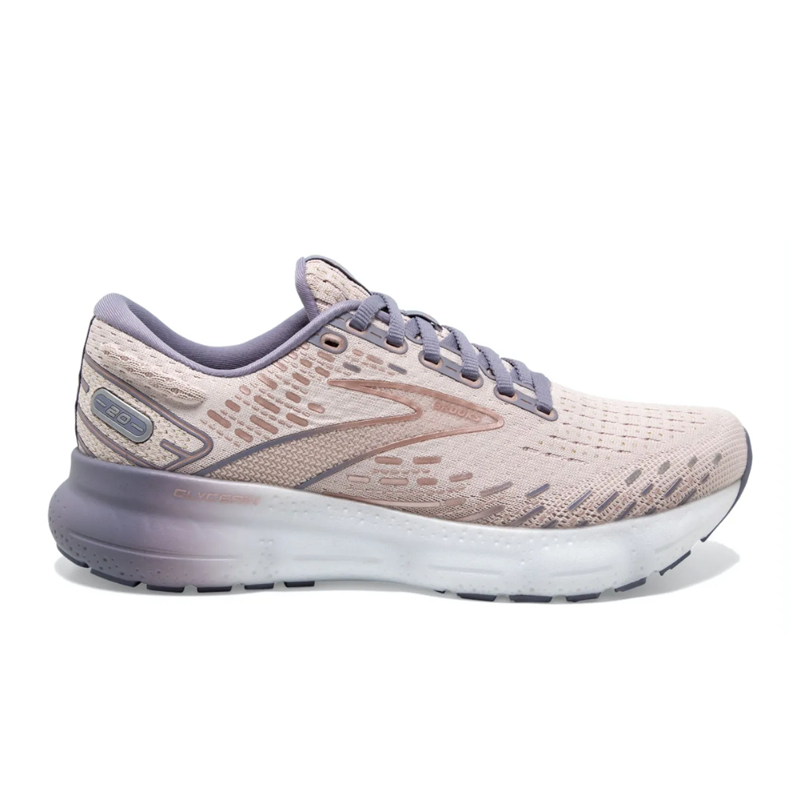 Brooks Glycerin 20 (Women) - Lilac/Silver Bullet/Pink