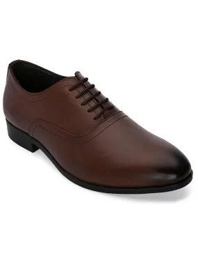 Buxom Brown Derby Shoes