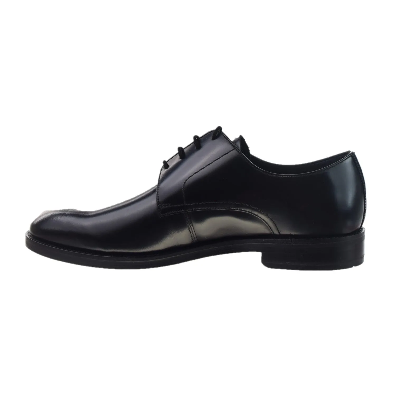 Clarks Oliver Lace (Wide) Men's Shoes Black Leather