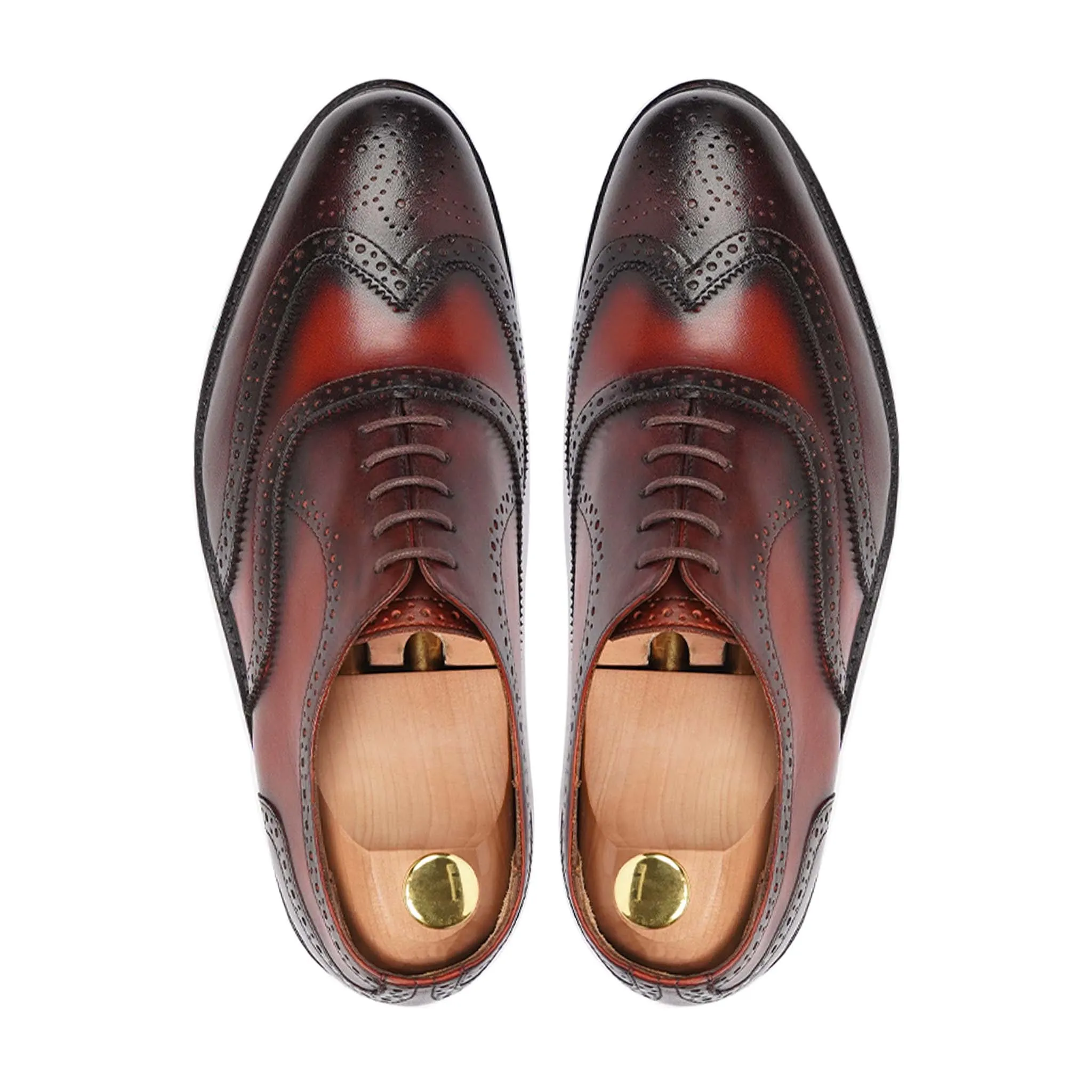 COBURG - BURNISH OXBLOOD OXFORD