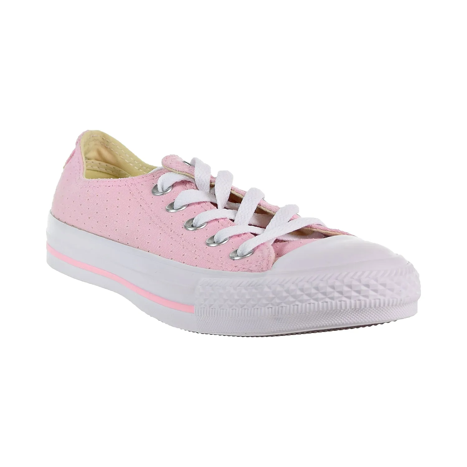 Converse Chuck Taylor All Star Ox Perforated Women's Shoes Cherry Blossom/White