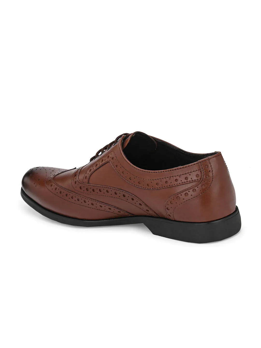 Darvey Tan Shortwing Brogues