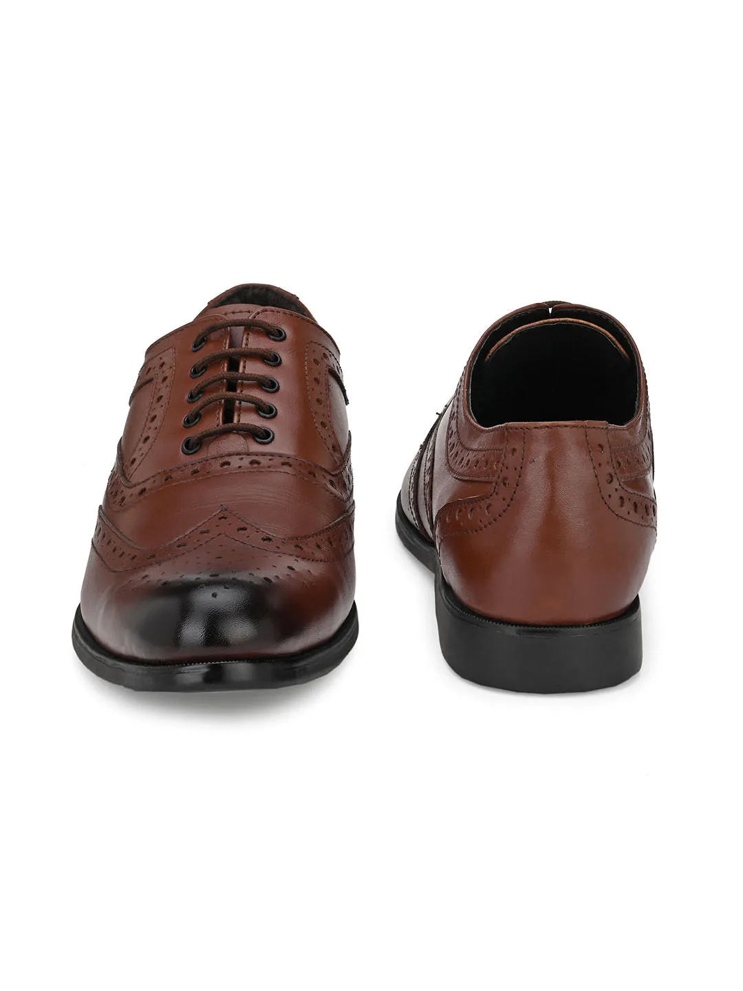 Darvey Tan Shortwing Brogues