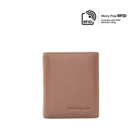 Day Trifold Men's Wallet - Dark Brown