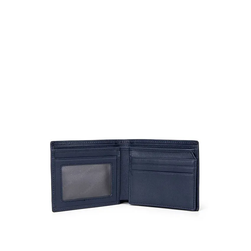 Declan Short Men's Wallet With Flip - Navy