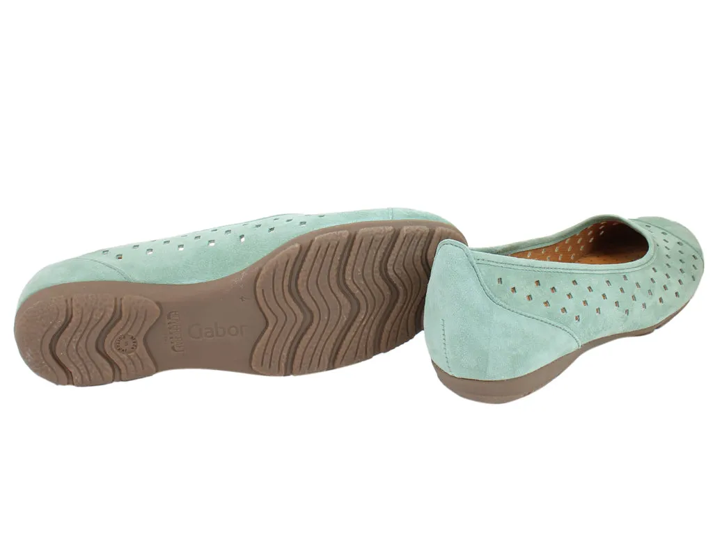 Gabor Pumps Ruffle 24.169 Menta