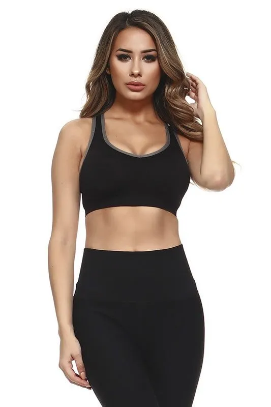 Hanna Sport Top Negro