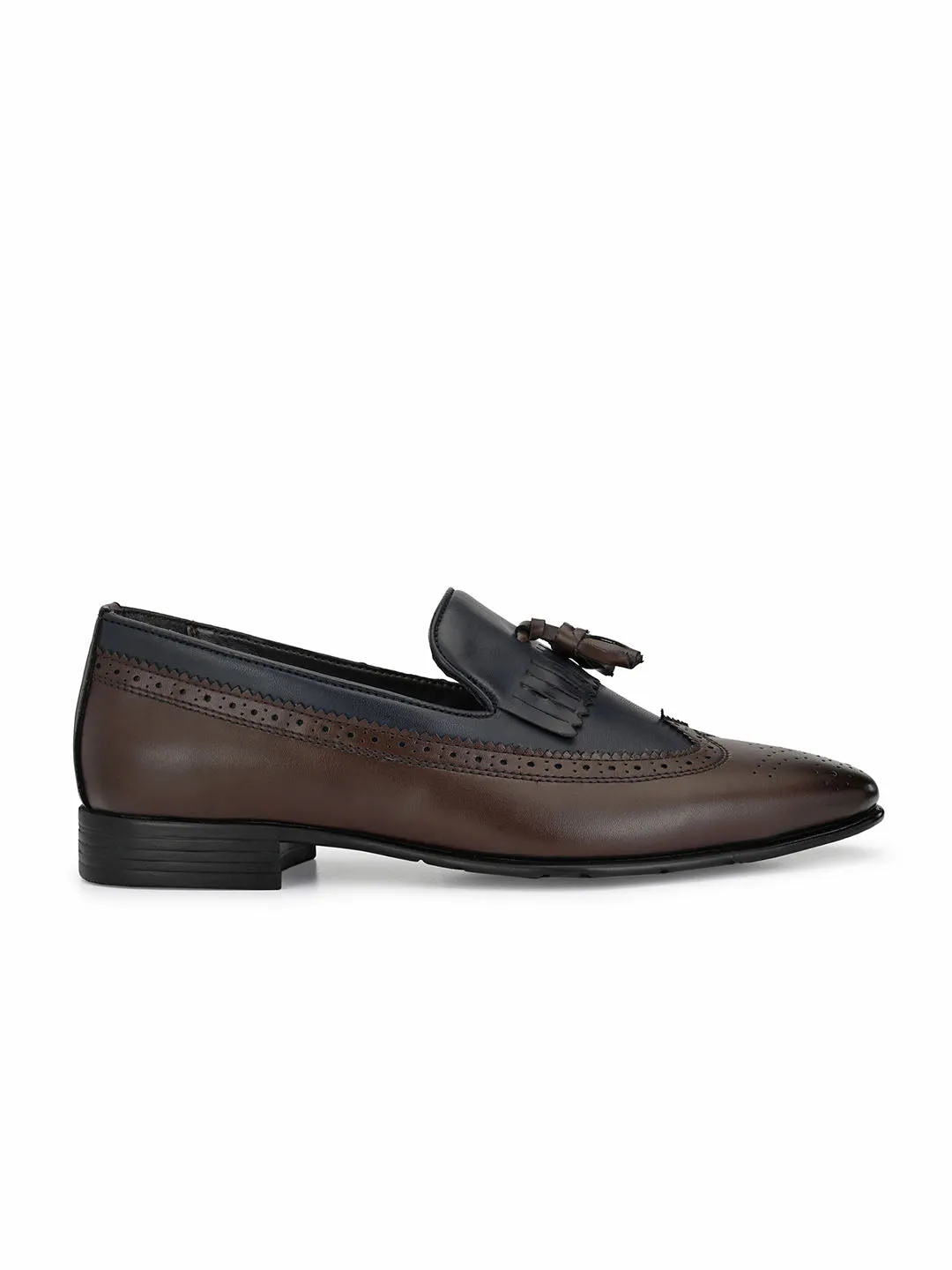 Kurt Kilt Brown Tassel Loafers