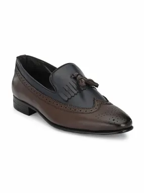 Kurt Kilt Brown Tassel Loafers