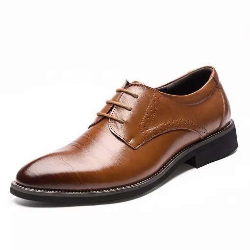 Men Bullock Business Dress Shoes