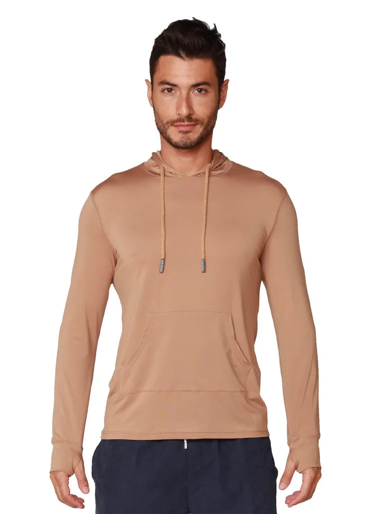 Men's solid color hoodies