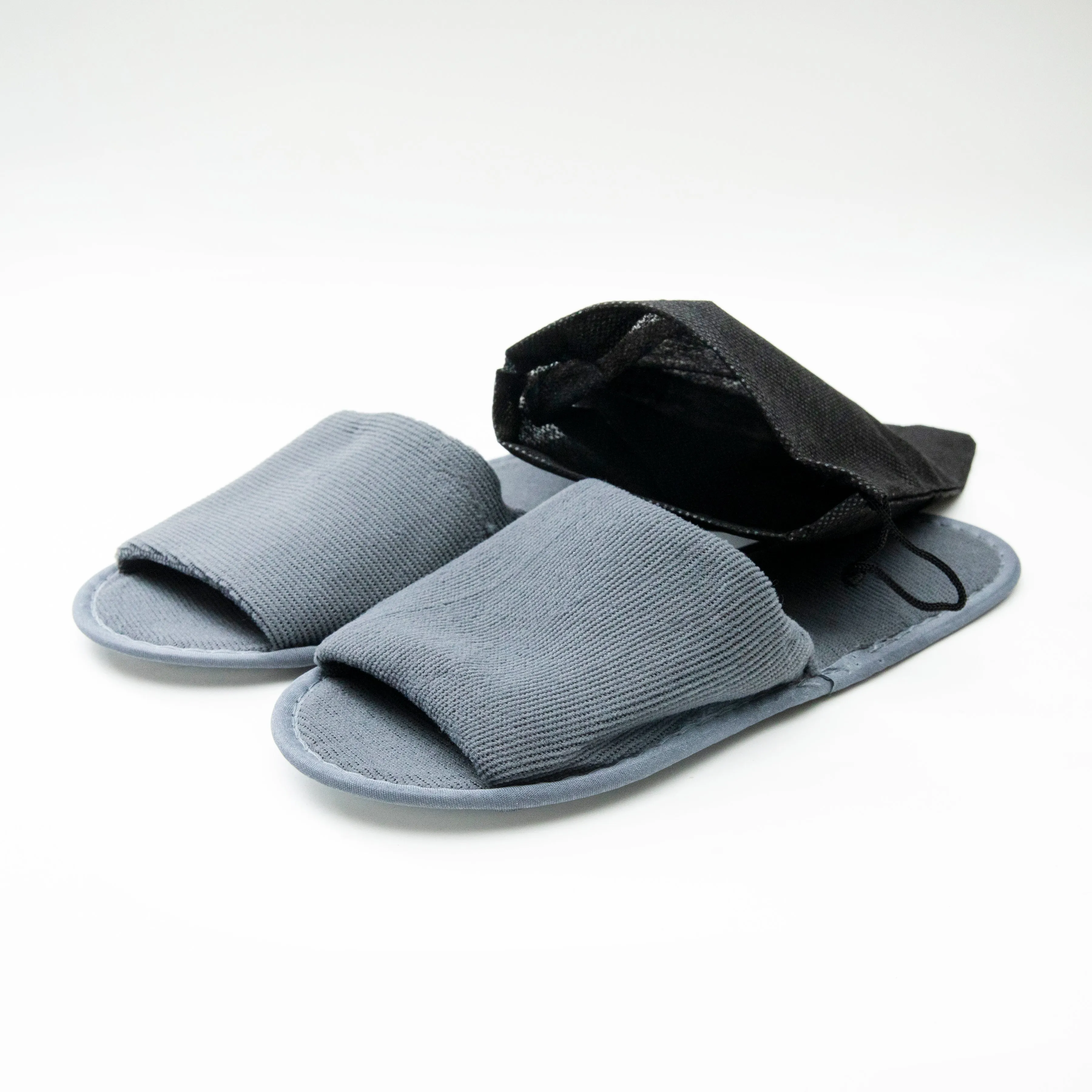 Mitsufuku Foldable Slippers with Storage Bag (25.5cm)