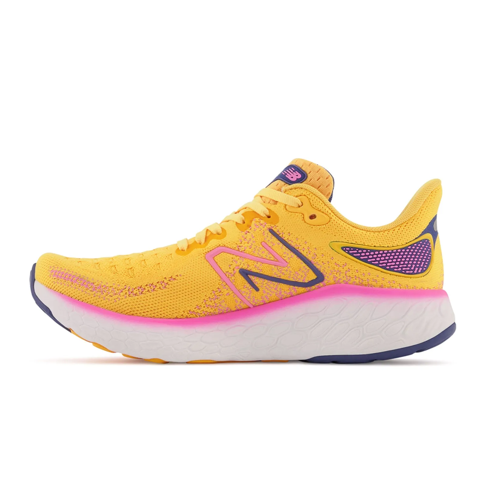 New Balance Fresh Foam X 1080 v12 Running Shoe (Women) - Vibrant Apricot/Vibrant Pink/Night Sky/Vibrant Orange