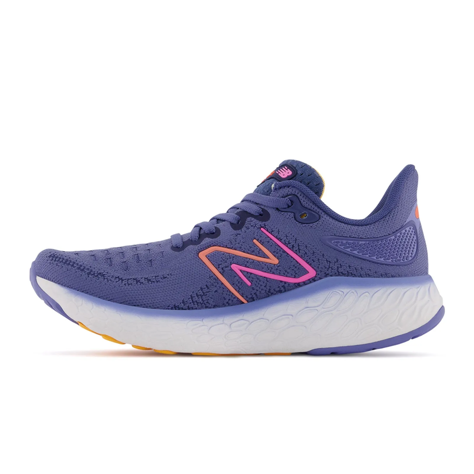 New Balance Fresh Foam X 1080 v12 Running Shoe (Women) - Vibrant Orange/Vibrant Pink/Moon Shadow