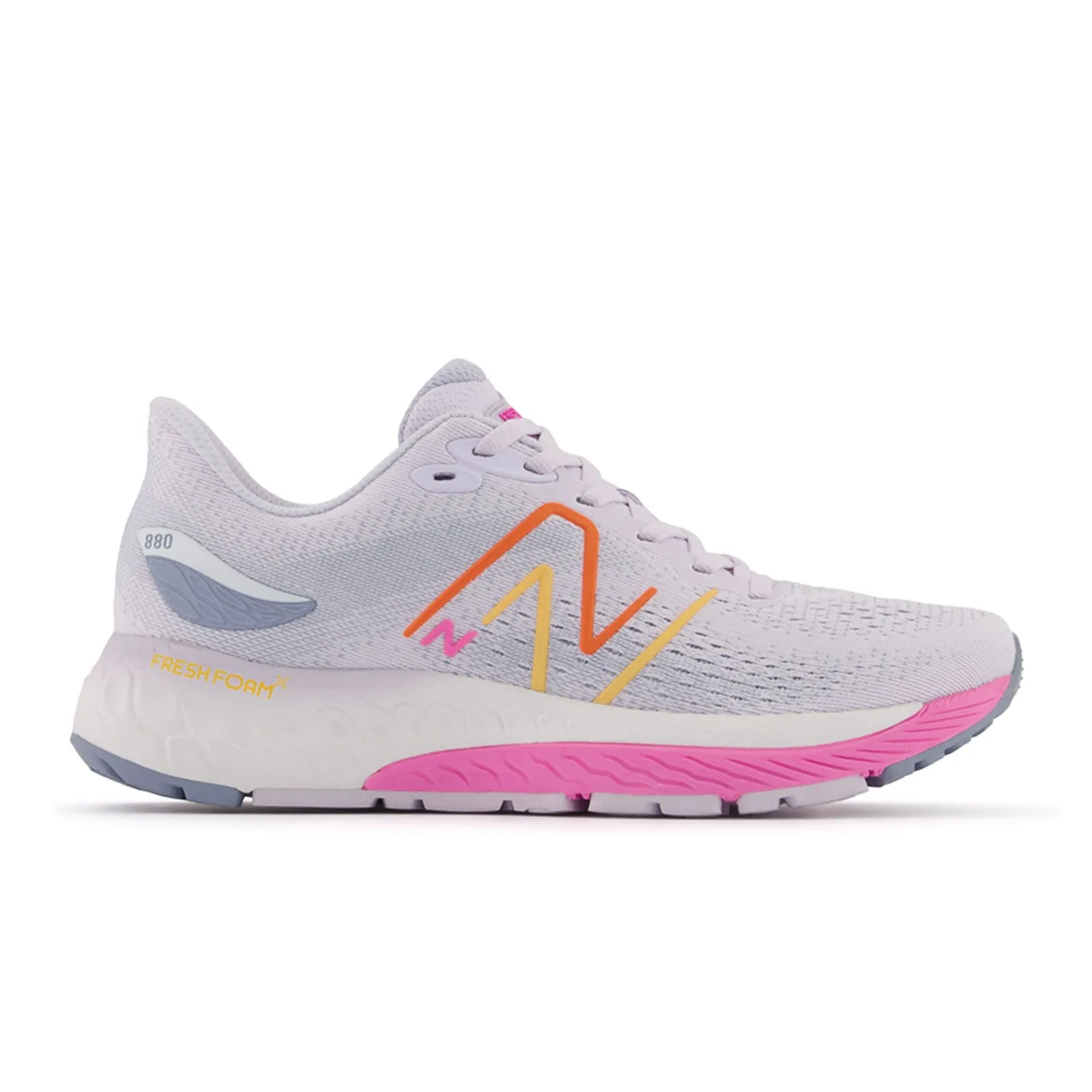 New Balance Fresh Foam X 880 v12 Running Shoe (Women) - Libra/Vibrant Pink/Vibrant Orange/Vibrant Apricot