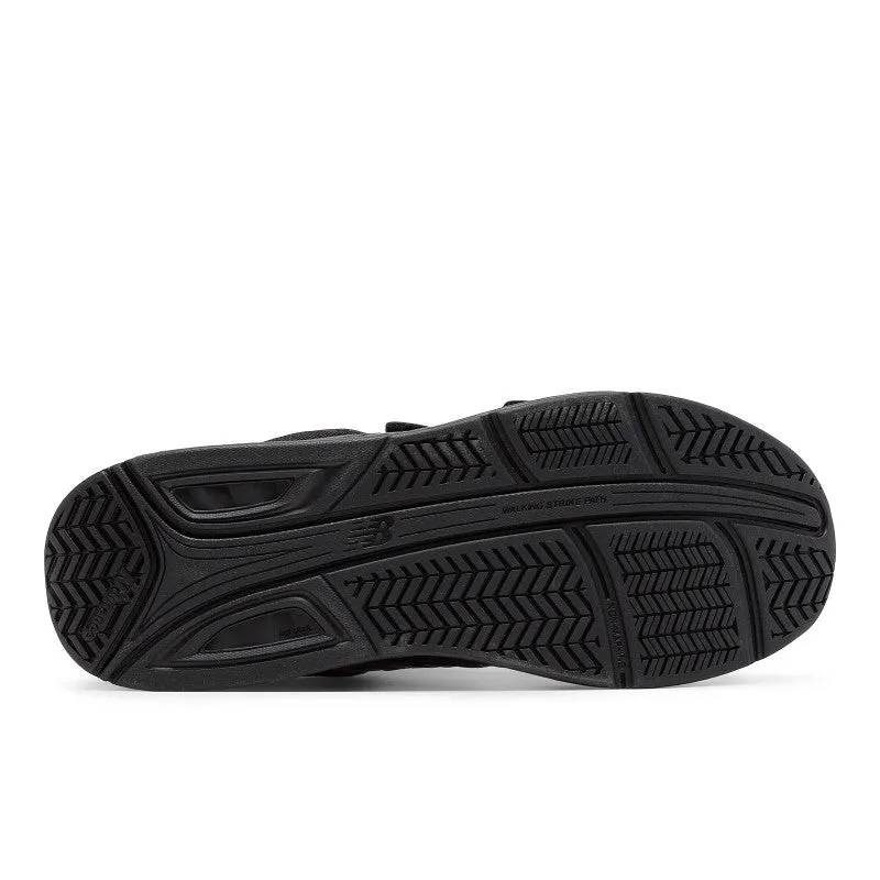 'New Balance' Men's Health Walker Velcro - Black