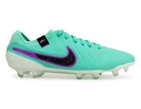 Nike Men's Tiempo Legend 10 Pro FG Turquoise/Black/Purple