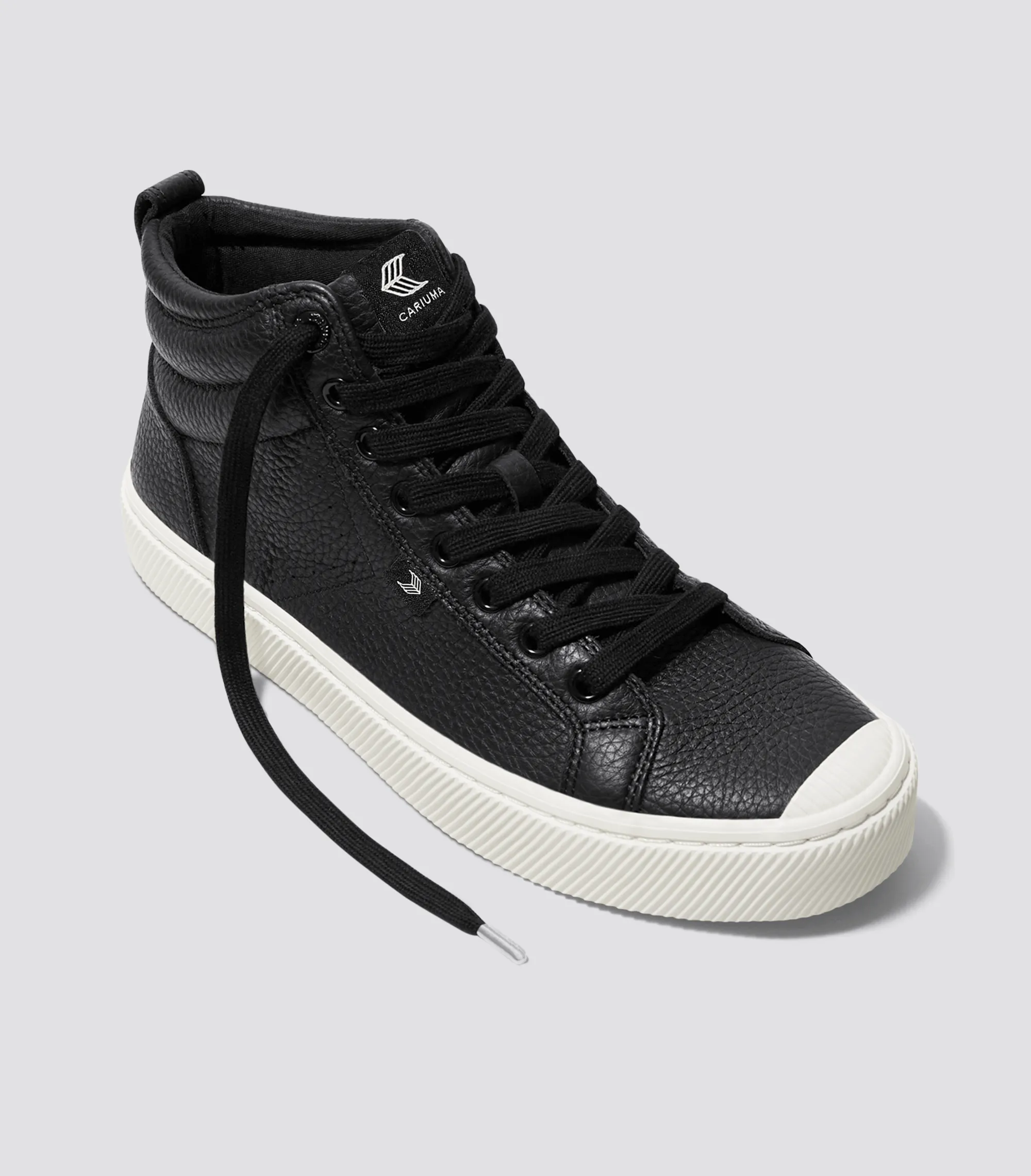 OCA High Black Premium Leather Sneaker Women