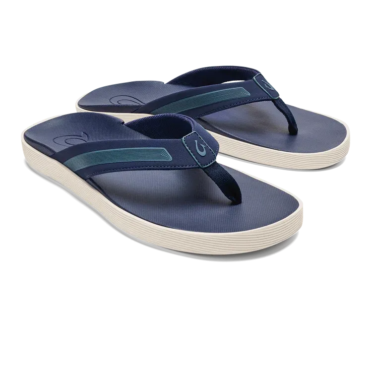 Olukai Men's Leeward Flip Flop Navy