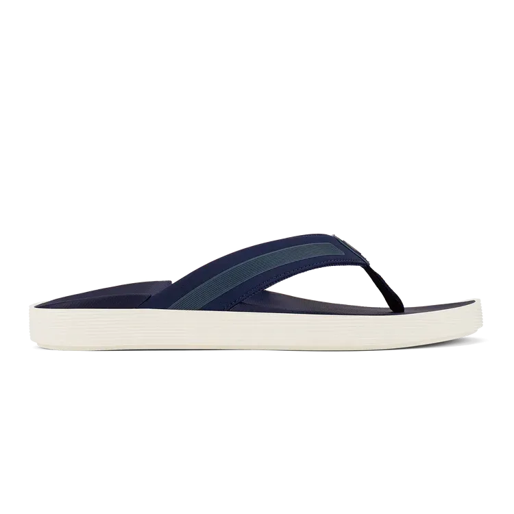 Olukai Men's Leeward Flip Flop Navy