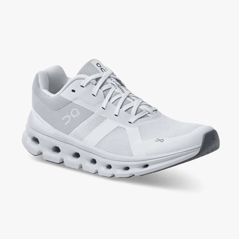 ON | Women's Cloudrunner in White/Frost