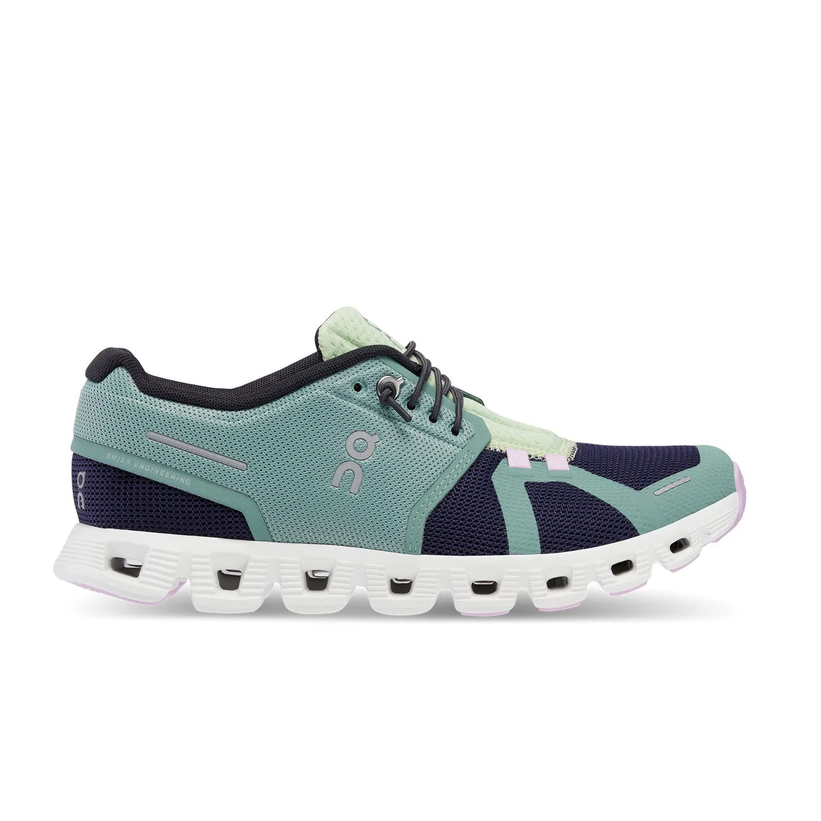 On Running Cloud 5 Push Running Shoe (Women) - Cobble/Flint