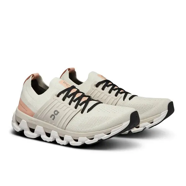 'On Running' Women's Cloudswift 3 - Ivory / Rose