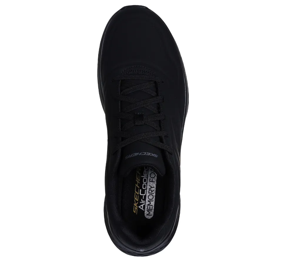 Pantofi sport, barbati, SKECHERS SKECH-LITE PRO-NULLIFY 232499-BBK negru, piele ecologica