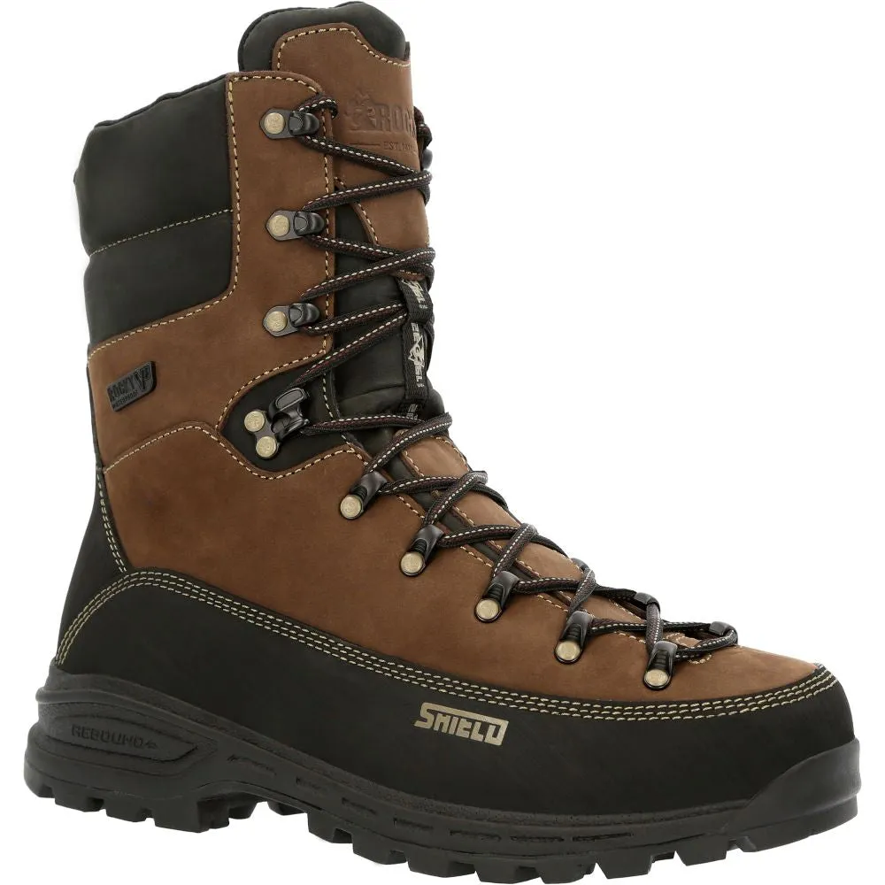 'Rocky' Men's 10" MTN Stalker Pro 400GR WP Hunting - Brown / Black