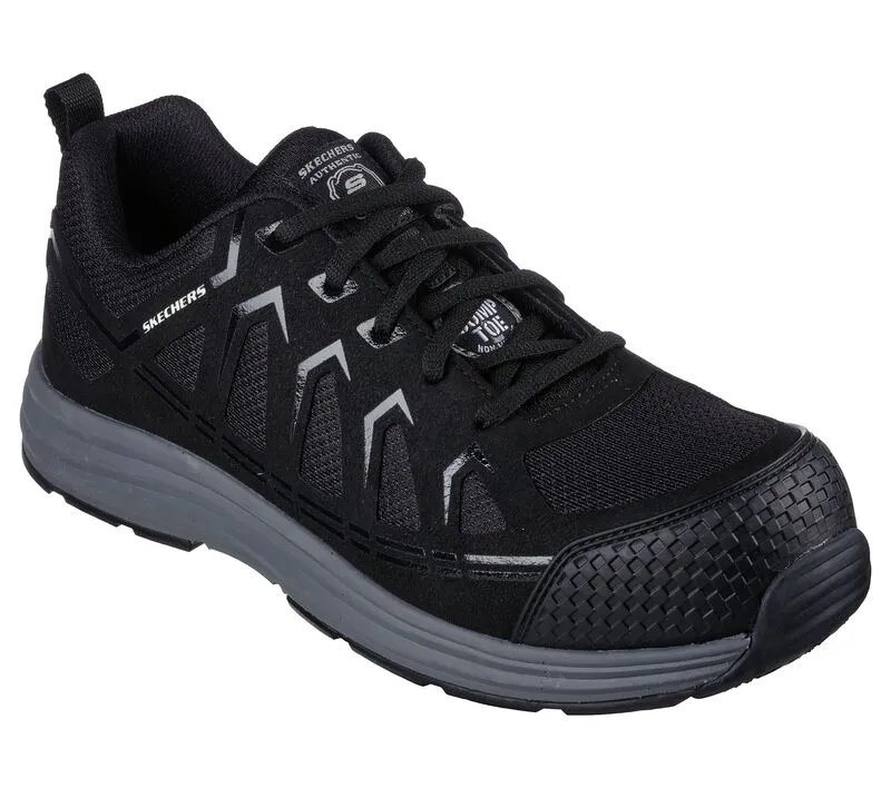 'Skechers' Men's Malad II EH Comp Toe - Black