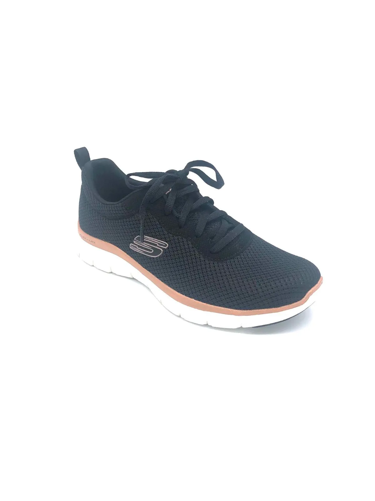 Skechers Women's Flex Appeal 4.0 Brilliant View - Black / Rose Gold