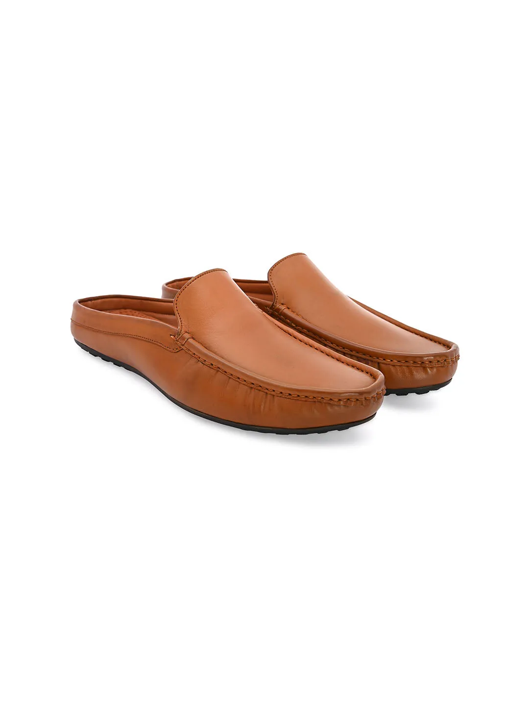 Speck Tan Solid Mules