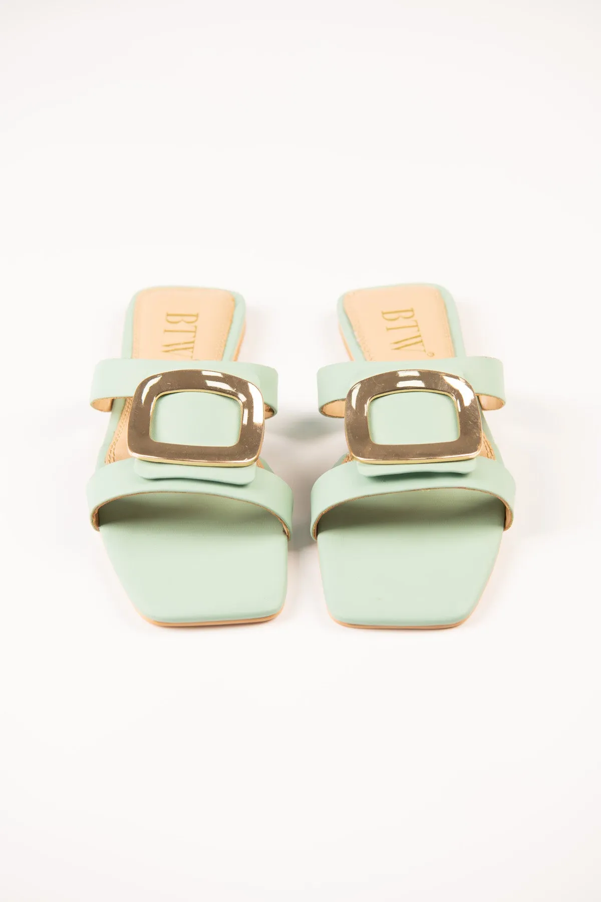 SQUARE BUCKLE SLIDES