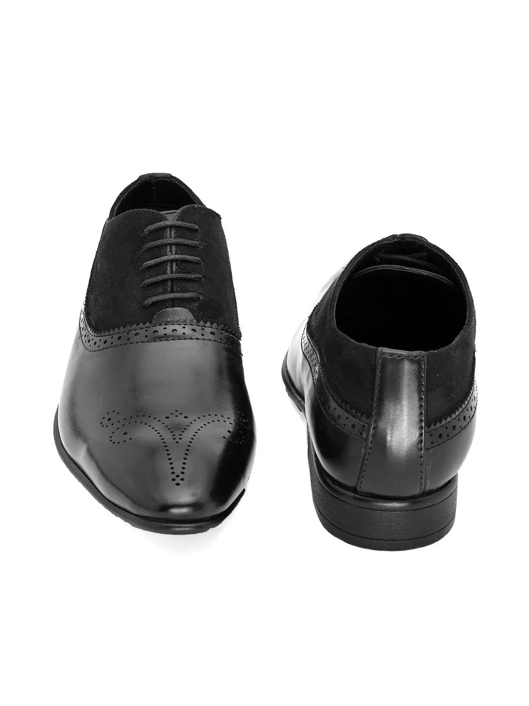 Stocks Black Formal Oxford Shoes